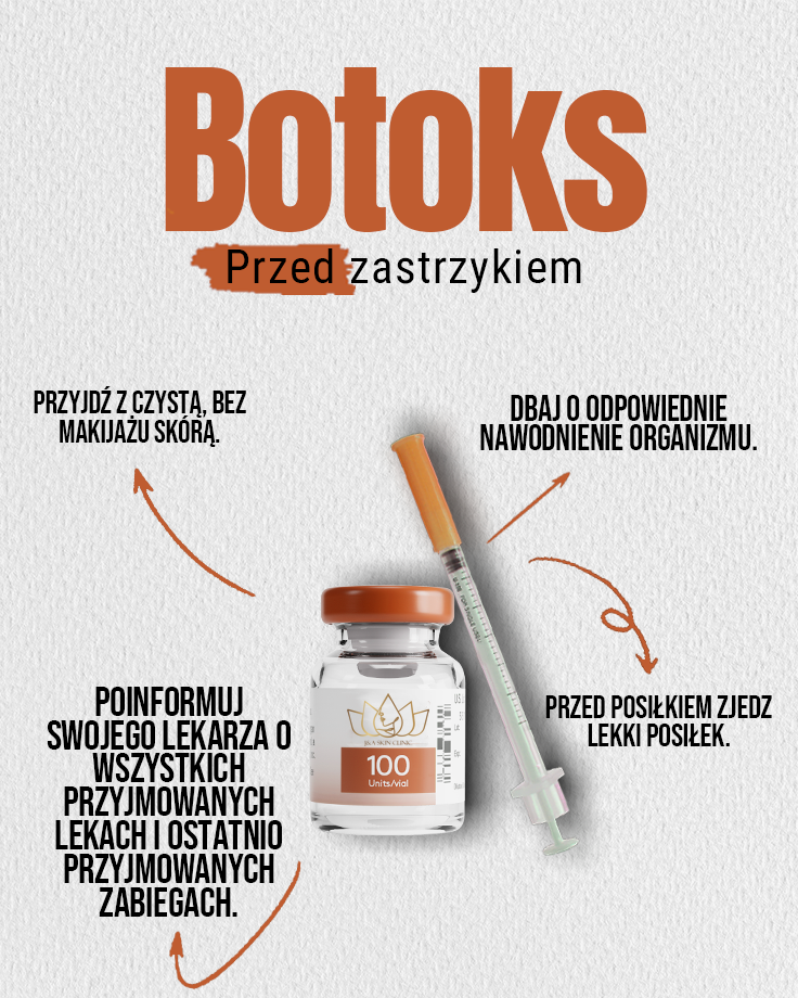 Przed zabiegiem botoksem